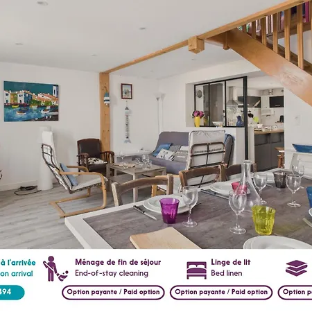 Maison Avec Accès Privatif Direct à La Pour 6 * Pornichet