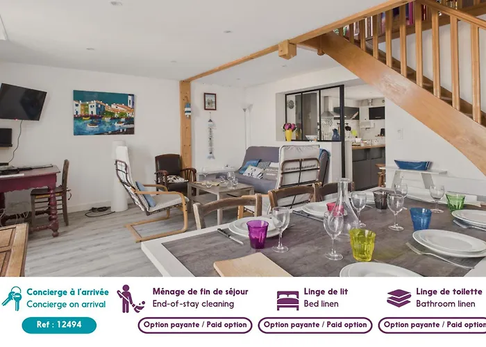 Maison Avec Acces Privatif Direct A La Pour 6 * Pornichet